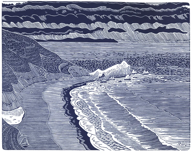Pt. Reyes from McClures Beach — Tom Killion